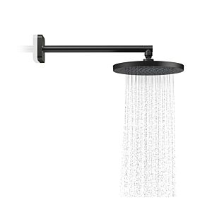 hansgrohe shower arm 26967670 390mm, angular, matt black