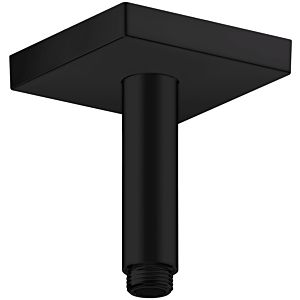 hansgrohe Deckenanschluss 26437670 100 mm, mattschwarz, eckig