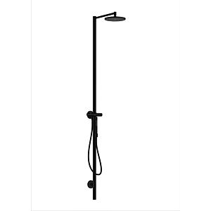 hansgrohe Axor Starck colonne de douche 12670670 avec douche de tête, douchette, noir mat
