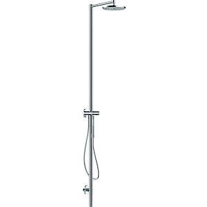 hansgrohe Axor Starck shower column 12672000 with thermostat, overhead shower 240 1jet, chrome