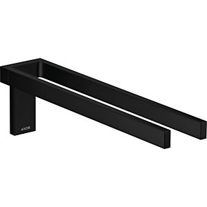 hansgrohe Axor porte-serviettes 42622670 380mm, à deux bras, fixe, noir mat
