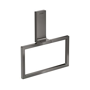 hansgrohe Axor anneau porte-serviettes 42623330 carré, pivotante , chrome noir poli