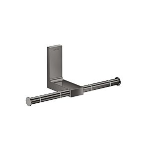 hansgrohe Axor porte-rouleau de papier 42657330 double, montage mural, chrome noir poli