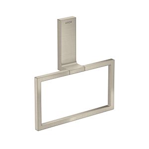 hansgrohe Axor anneau porte-serviettes 42623820 carré, pivotante , nickel brossé