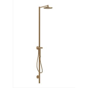 hansgrohe Axor Starck colonne de douche 12670140 avec douche de tête, douchette, bronze brossé