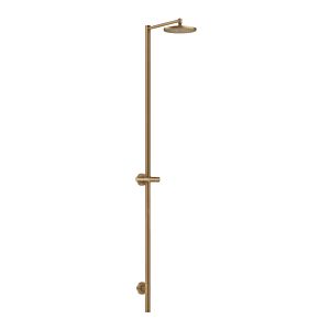 hansgrohe Axor Starck colonne de douche 12671140 avec douche de tête, sans douchette, bronze brossé