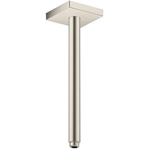 hansgrohe ceiling connection 26438800 300 mm, stainless steel look, square