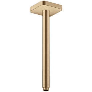 hansgrohe ceiling connector 26966140 300 mm, brushed bronze, square