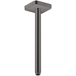 hansgrohe Deckenanschluss 26966340 300 mm, brushed black chrome, eckig