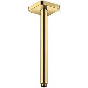 hansgrohe Deckenanschluss 26966990 300 mm, polished gold optic, eckig