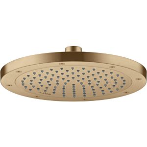 hansgrohe Axor overhead shower 35380140 ceiling or wall mounting, 245mm, 1jet, brushed bronze