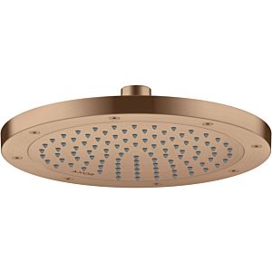 hansgrohe Axor Kopfbrause 35381310 Decken- oder Wandmontage, 245mm, 1jet, brushed red gold