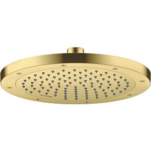 hansgrohe douche de tête Axor 35381950 montage au plafond ou au mur, 245 mm, 1jet, laiton brossé