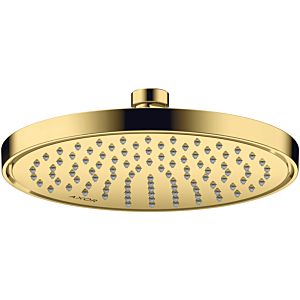 hansgrohe Axor overhead shower 35382990 ceiling or wall mounting, polished gold optic