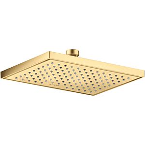 hansgrohe Axor Kopfbrause 35374250 Decken- oder Wandmontage, 245x185mm, 1jet, brushed gold optic