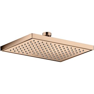hansgrohe Axor Kopfbrause 35374300 Decken- oder Wandmontage, 245x185mm, 1jet, polished red gold