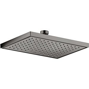 hansgrohe Axor overhead shower 35387330 ceiling or wall mounting, 245x185mm, 1jet, polished black chrome