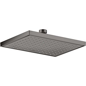 hansgrohe Axor overhead shower 35373340 ceiling or wall mounting, brushed black chrome