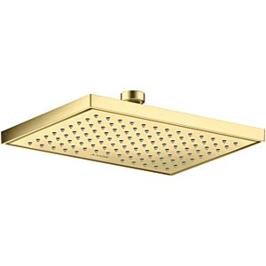 hansgrohe Axor Kopfbrause 35374950 Decken- oder Wandmontage, 245x185mm, 1jet, brushed brass