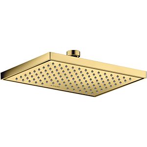 hansgrohe Axor overhead shower 35373990 ceiling or wall mounting, polished gold optic