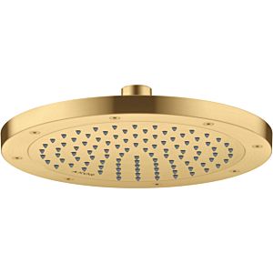 hansgrohe Axor overhead shower 35389250 ceiling or wall mounting, 245mm, 1jet, brushed gold optic