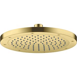 hansgrohe douche de tête Axor 35389950 montage au plafond ou au mur, 245 mm, 1jet, laiton brossé