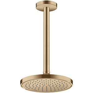hansgrohe Axor Deckenanschluss 26433140 300mm, rund, brushed bronze