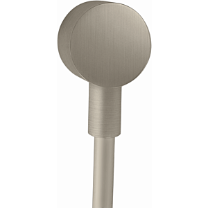 hansgrohe Axor Schlauchanschluss 27451820 rund, mit Rückflussverhinderer, brushed nickel