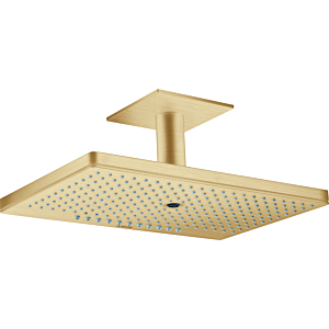 hansgrohe Axor Kopfbrause 35281140 mit Deckenanschluss, brushed bronze