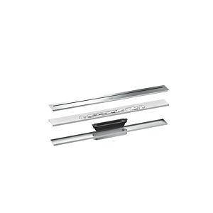 hansgrohe Drain caniveau de douche 42520000 700 mm, kit prêt à l&#39;emploi, gratuit dans la pièce, chromé