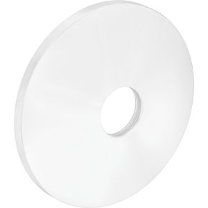 hansgrohe Verlängerungsrosette 13611700 d= 90mm, aus Metall, mattweiß