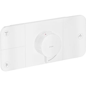 hansgrohe Axor One trim kit 45713700 concealed thermostat module, 3 outlets, matt white