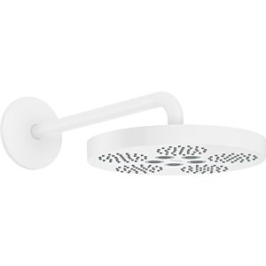 hansgrohe douche de tête Axor One 48491700 avec bras de douche, 1jet, blanc mat