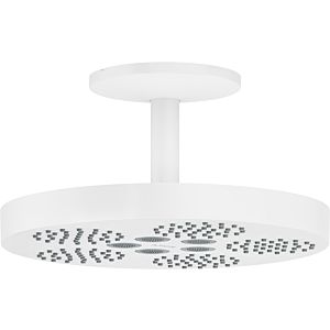 hansgrohe Axor One Kopfbrause 48493700 mit Deckenanschluss, 1jet, mattweiß