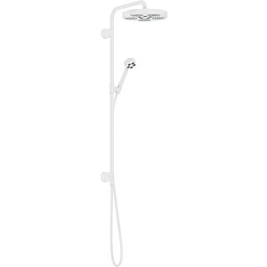hansgrohe Axor One trim kit 48790700 concealed showerpipe, with hand shower, 280mm, 1jet, matt white