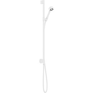 hansgrohe Axor One set de douche 48791700 avec raccordement mural, 75 mm, 1jet, blanc mat