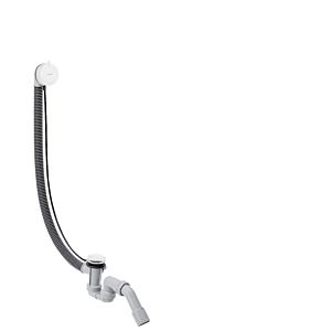 hansgrohe Flexaplus Komplettset 58318700 Ab- und Überlaufgarnitur, mattweiß