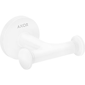 hansgrohe Axor hand tuck hook 42812700 double, wall mounting, matt white