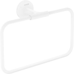 hansgrohe Axor towel ring 42823700 250x216mm, swiveling, wall mounting, matt white