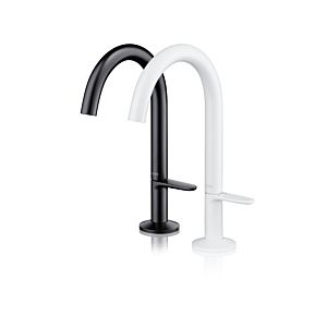 hansgrohe Axor One mitigeur lavabo 48020700 projection 140mm, avec garniture de vidange push-open , blanc mat