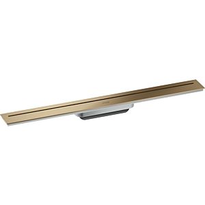 hansgrohe Drain shower channel 42520140 700mm, ready-made set, free in the room, brushed bronze