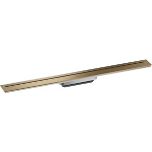 hansgrohe Drain shower channel 42521140 800mm, ready-made set, free in the room, brushed bronze