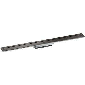 hansgrohe Drain Duschrinne 42521340 800mm, Fertigset, frei im Raum, brushed black chrome