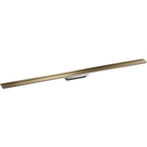 hansgrohe Drain caniveau de douche 42524140 1200 mm, kit prêt à l&#39;emploi, gratuit dans la pièce, bronze brossé