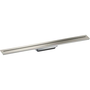 hansgrohe Drain Duschrinne 42526800 800mm, Fertigset, zur Wandmontage, Edelstahl optic