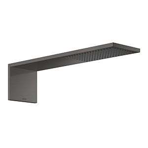 hansgrohe douche de tête ShowerComposition 12592340 110x220mm, montage mural, 1jet, chrome noir brossé