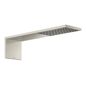 hansgrohe ShowerComposition overhead shower 12592800 110x220mm, wall mounting, 1jet, stainless steel look