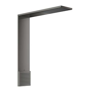 hansgrohe ShowerComposition shower module 12593330 250x250mm, wall mounting, 1jet, with shoulder shower, polished black chrome