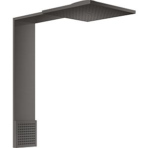 hansgrohe ShowerComposition shower module 12594340 250x250mm, wall mounting, 2jet, with shoulder shower, brushed black chrome