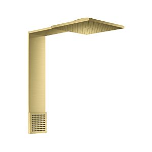 hansgrohe ShowerComposition shower module 12594950 250x250mm, wall mounting, 2jet, with shoulder shower, brushed brass